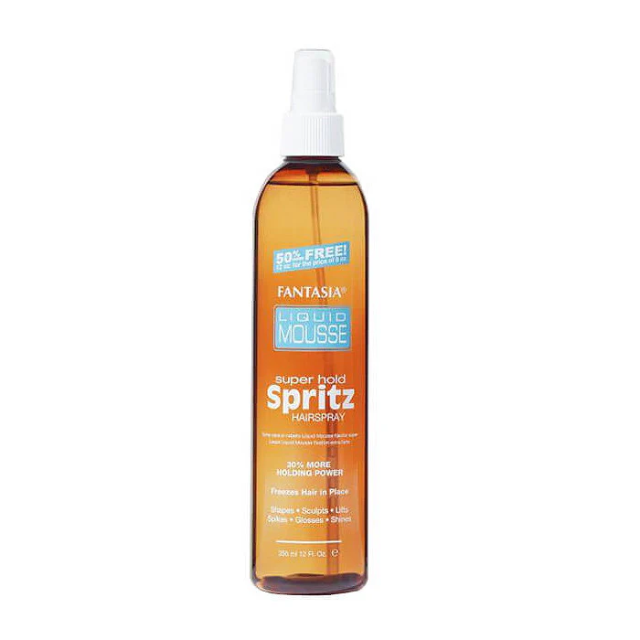 Fantasia Liquid Mousse Spritz Hairspray 12 oz