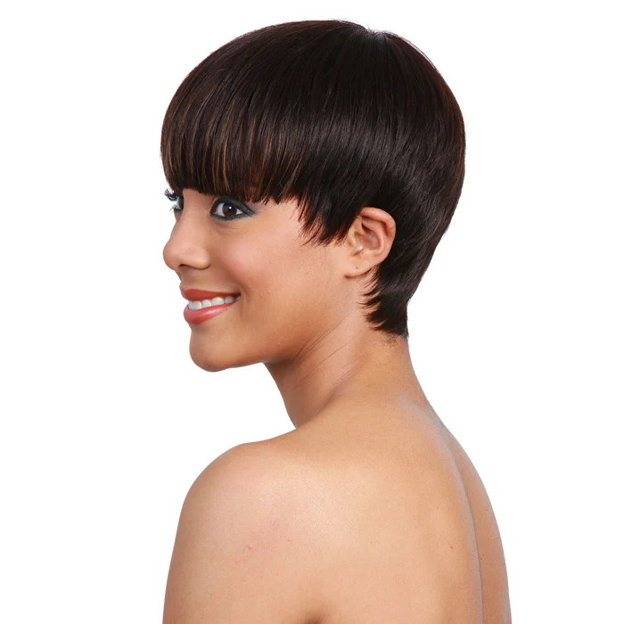 Bobbi Boss 100% Human Hair Full Wig - MH1212 CUTIE - Image 2