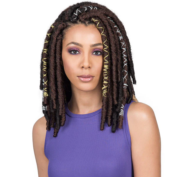 Bobbi Boss African Roots Braid Crochet - BAE LOCS SILVER 20"