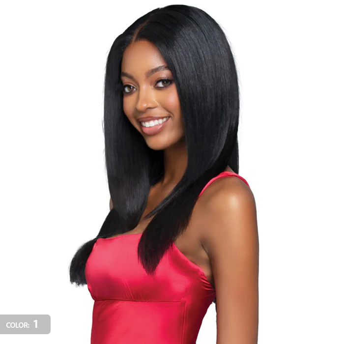 Bobbi Boss Glueless 100% Human Hair 4x5 HD Lace Front Wig - MHLF316 4x5 STRAIGHT 22" - Image 2