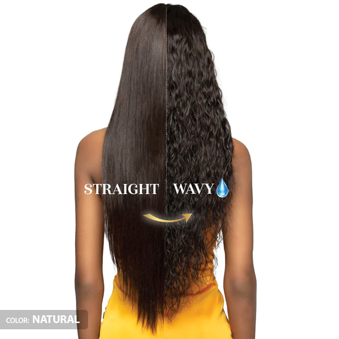 Bobbi Boss Glueless 100% Unprocessed Human Hair Hand-Tied HD Full Lace Wig - FLH021-WET & WAVY 32" - Image 2