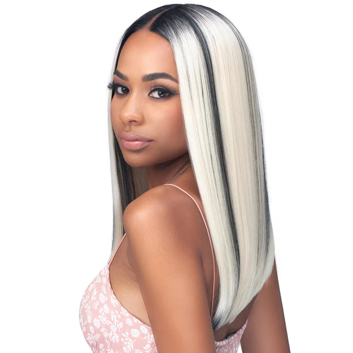 Bobbi Boss Miss Origin Premium Human Hair Blend 5" HD Lace Front Wig - MOGL102 ALLISON - Image 2