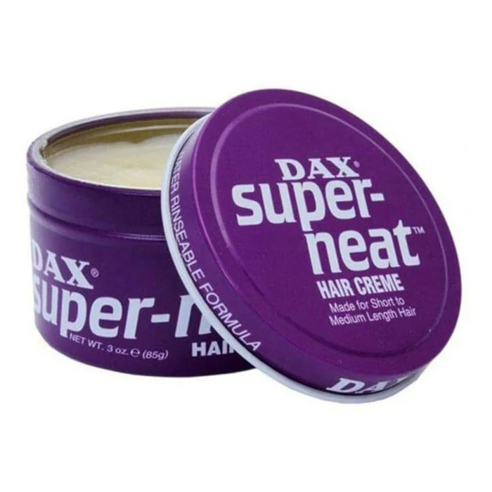 Dax Super Neat Water Rinseable Hair Creme 3 oz - Image 2