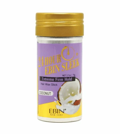 Ebin New York 24 Hour Sleek Extreme Firm Hold Hair Wax Stick 0.53 / 2.7 Oz - Image 4