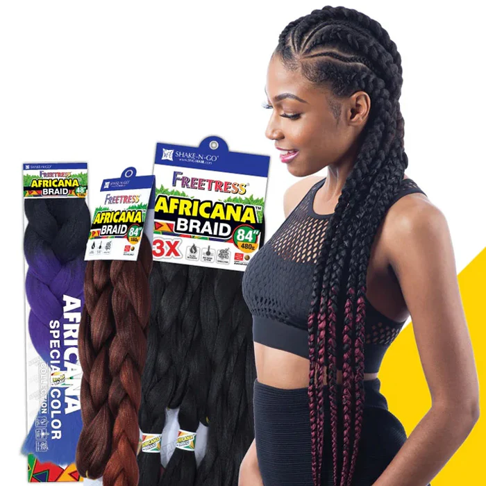 Freetress Crochet Braid - AFRICANA BRAID 48" - Image 2