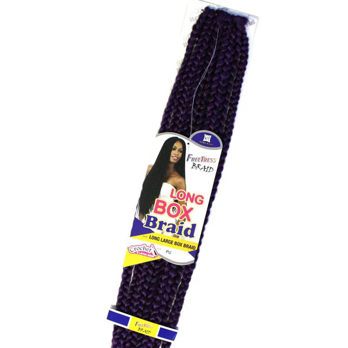 Freetress Pre-Looped Crochet Braid - LONG LARGE BOX BRAID - Image 3