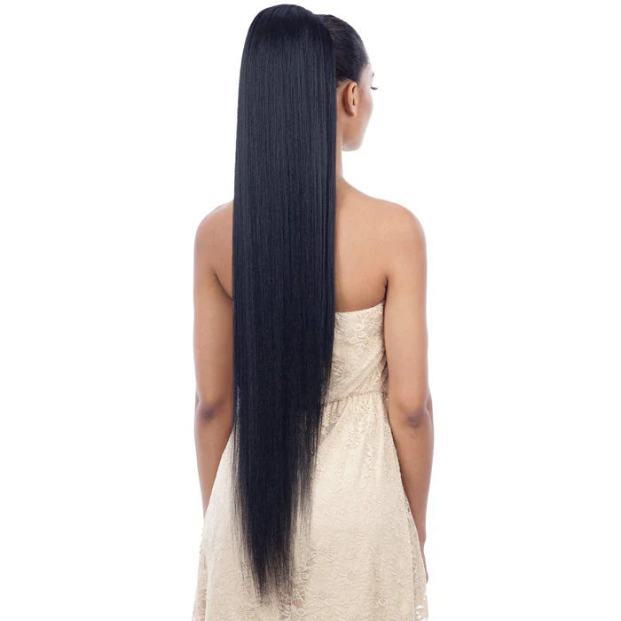 Freetress Equal Drawstring Ponytail - LONG STRAIGHT YAKY 38" - Image 2