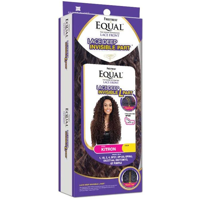 Shake N Go Equal Lace Deep Invisible L-Part Wig - KITRON - Image 3