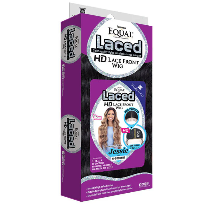 Freetress Equal Laced Synthetic HD Lace Front Wig - JESSIE - Image 11