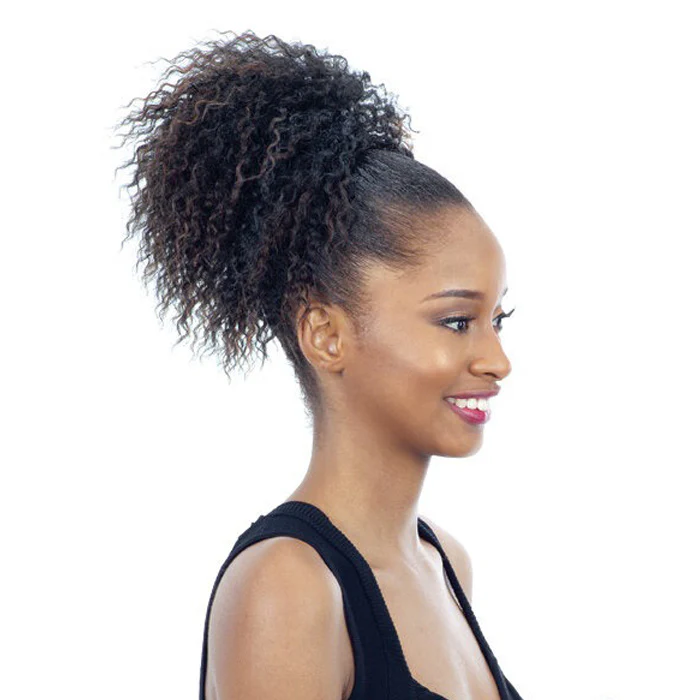 Shake N Go Equal Pony Pop Drawstring Ponytail - KISS POP - Image 2