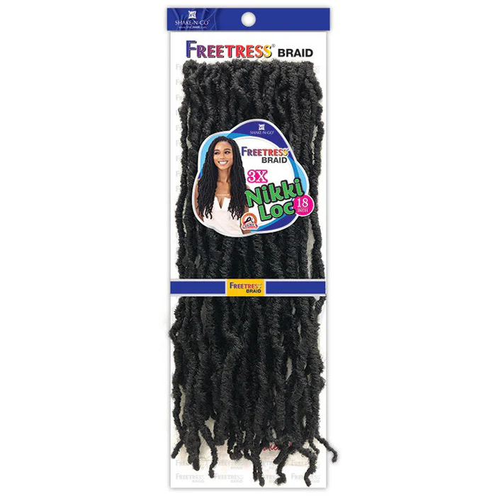 Freetress Pre-Looped Crochet Braid - 3X NIKKI LOC 18" - Image 6