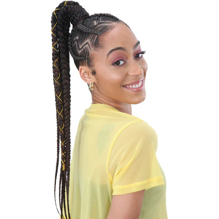 Freetress Pre-Stretched Crochet Braid - 3X BRAID 301 28" - Image 4