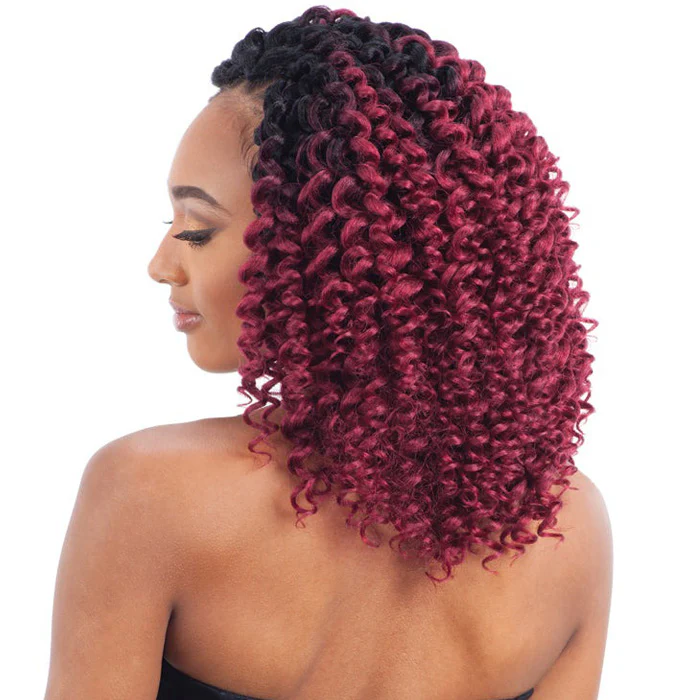Freetress Wand Curl Pre-Looped Crochet Braid - 2X AMPLE CURL - Image 2