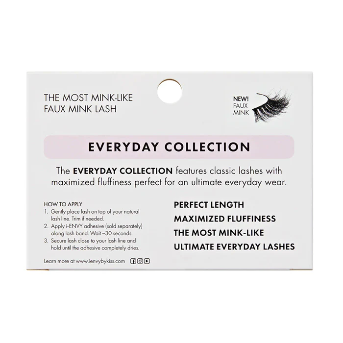 i-ENVY Mink Impact Vegan Faux Lashes - EVERYDAY COLLECTION - Image 15