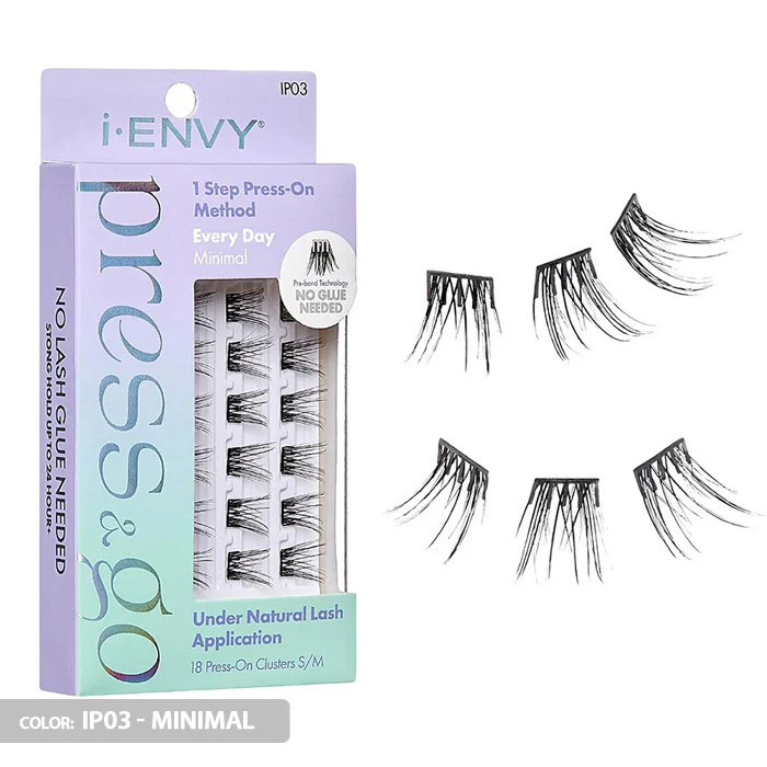 i-ENVY Press & Go Pre-Glued Press-On Lush Clusters - EVERY DAY - Image 7