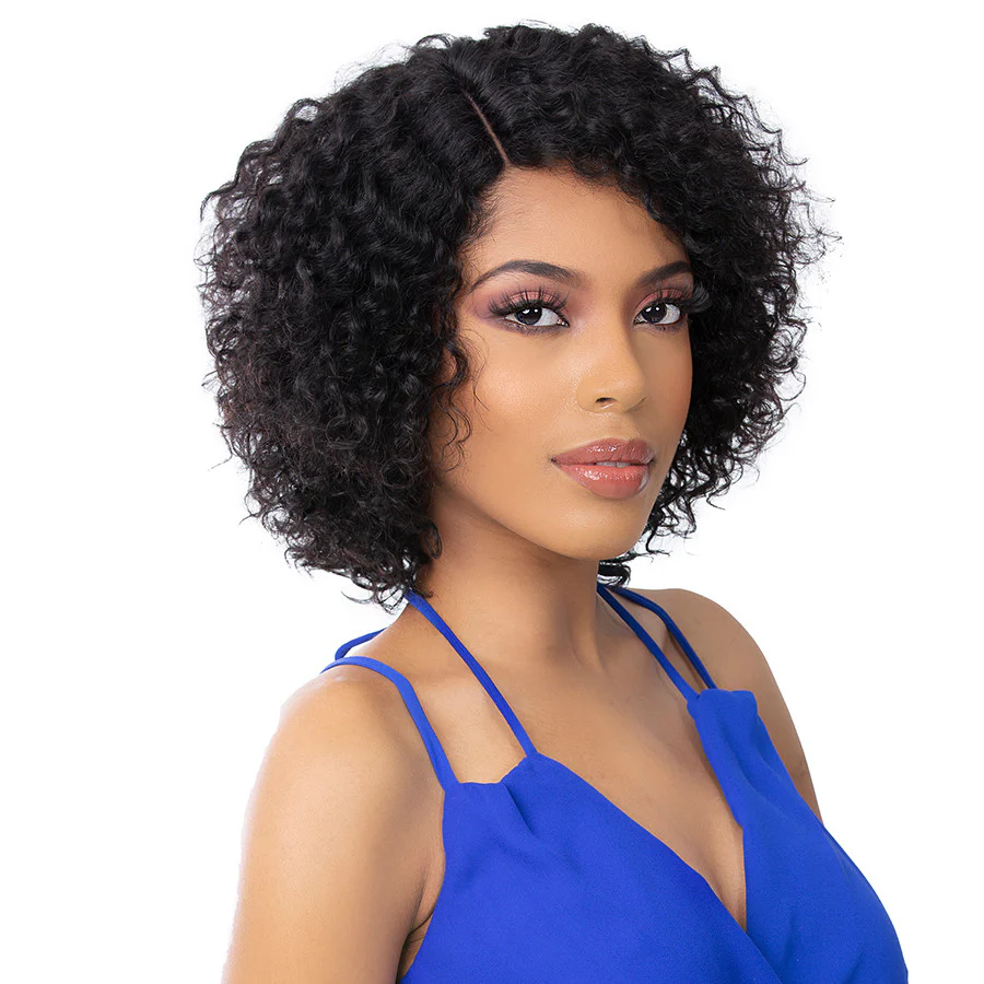 It's a Cap 100% Human Hair Skin Top T-PART Wig - ROA - Image 2