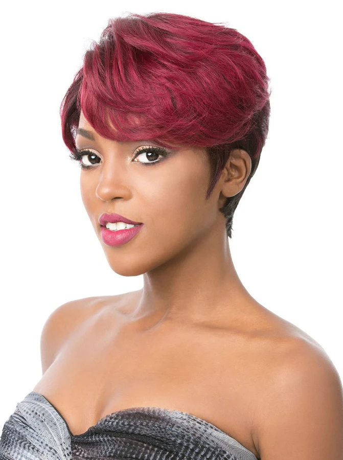 It's a Wig Salon Remi 100% Brazilian Human Hair Part S Lace Front Wig EDGY - Image 4