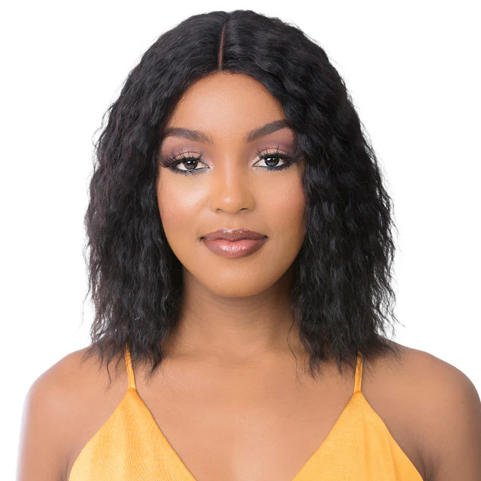 It's a Cap 100% Human Hair Skin Top T-PART Lace Wig - KESELI