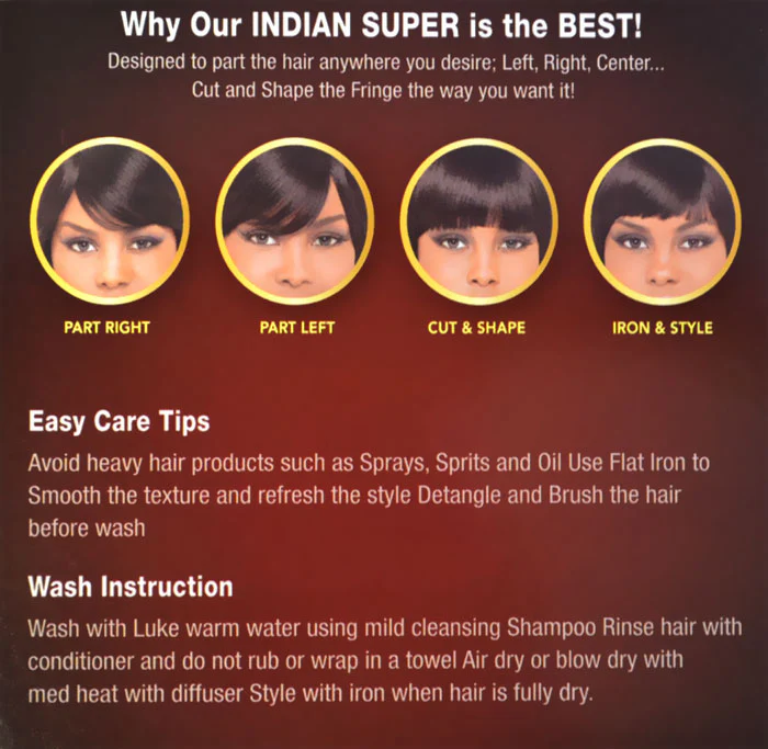 It's a Wig Indian Natural Remi Human Hair Wig DAWN - Image 3