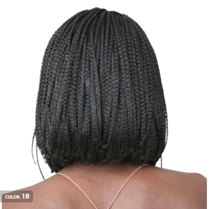 It's a Wig Illuze Glueless HD 4x4 Lace Frontal Wig - QUEEN BOX BRAID - Image 3