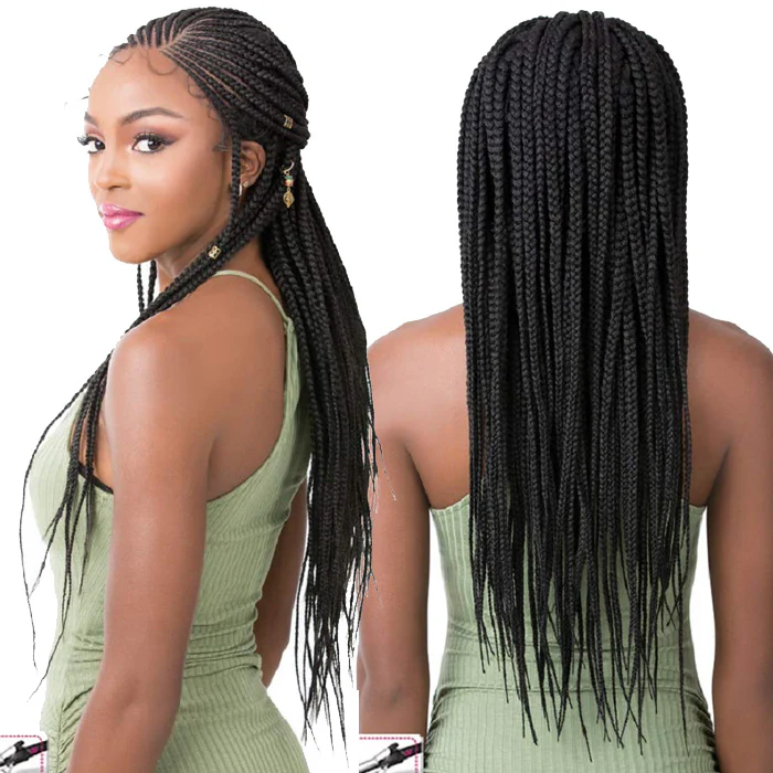 It's a Wig Lace Front Braided Wig - MICRO BOX BRAID - Image 3