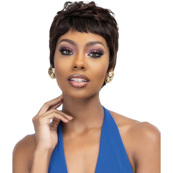 Janet Collection Lavish 100% Virgin Human Hair Full Wig - TIKA
