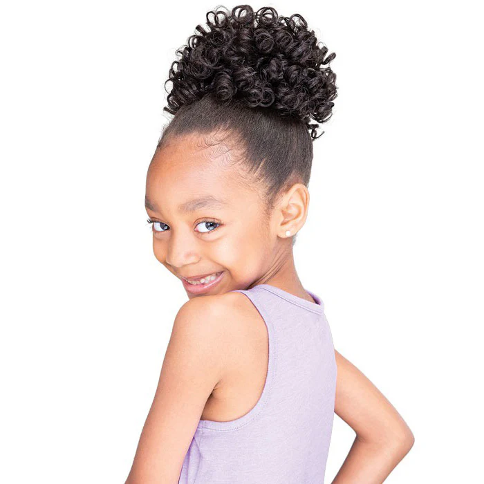 Janet Collection Ponytail Lovely Kid - CHIC CURL D/S - Image 4