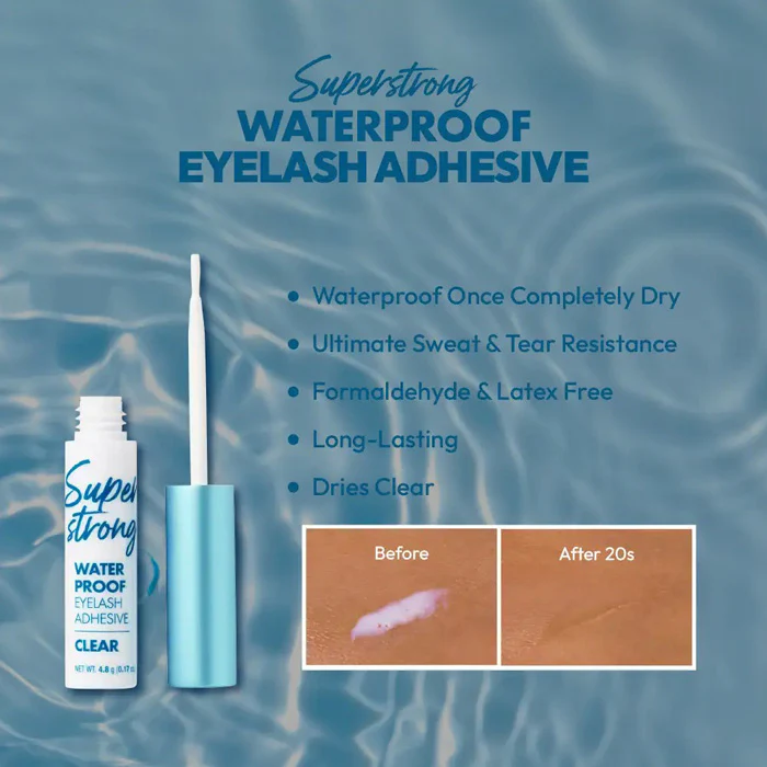 Kiss I-Envy Super Strong Waterproof  Eyelash Adhesive - CLEAR - Image 5