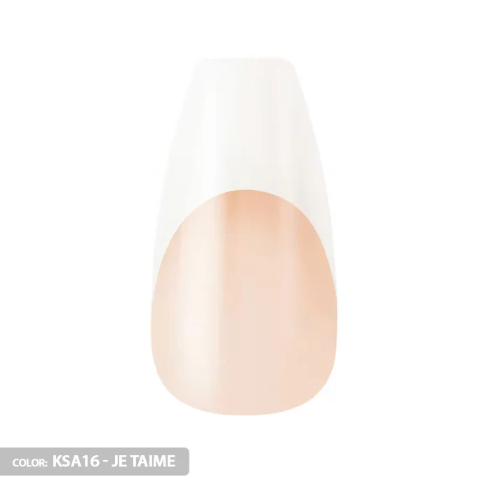 Kiss Salon Acrylic French Press-On Nails - 28 PCS - Image 8