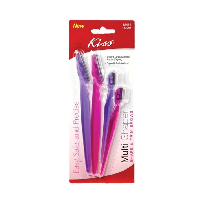Kiss Shape & Trim Brows Multi Shaper 4 Pcs - Image 2