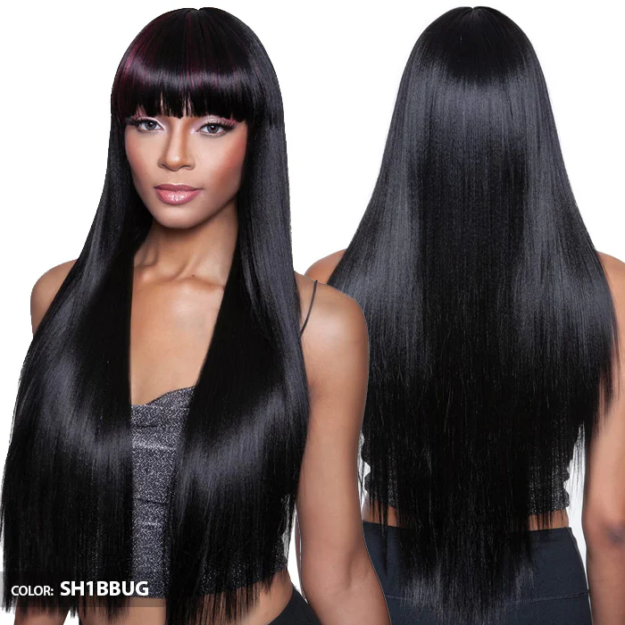 Mane Brown Sugar Human Hair Blend Full Wig - BS144 - Image 2