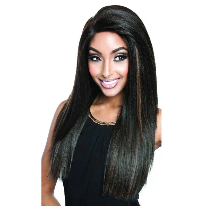 Mane Concept Brown Sugar 13x4 Frontal Lace Closure Wig - BSF05 - Human Hair Blend - Image 2
