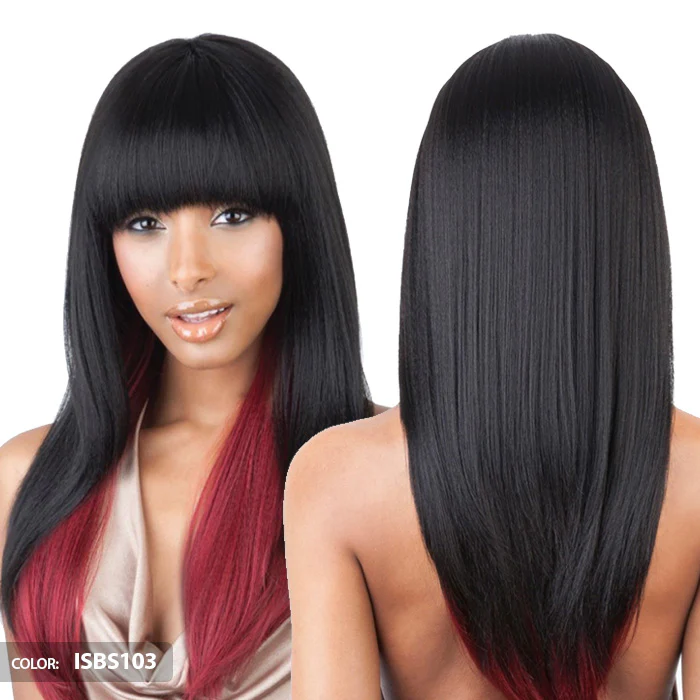 Mane Concept Isis Brown Sugar Human Hair Blend Full Wig - BS103 - Image 2