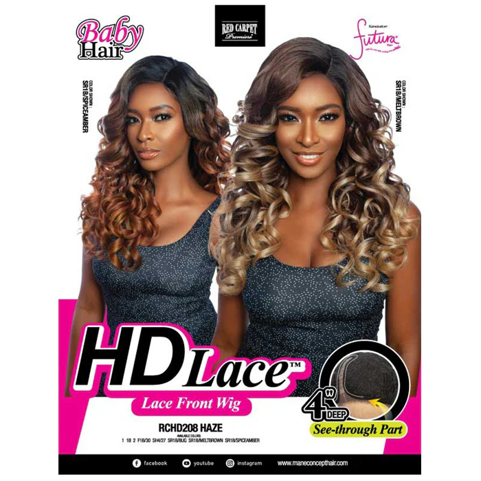 Mane Concept Red Carpet 4" Deep HD Lace Part Wig - HAZE - Image 5