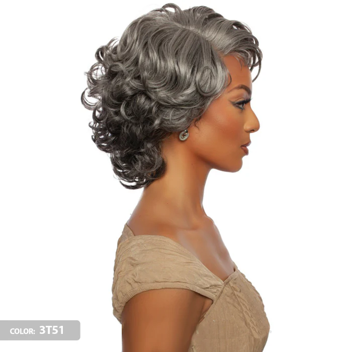 Mane Concept Red Carpet Glueless 4" Deep Parting HD Mature Slay Lace Front Wig - RCMS284 CRYSTAL - Image 3