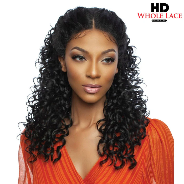 Mane Concept Red Carpet HD Whole Lace Front Wig - RCHD402 MANE BEAUTY 02 (DEEP WAVE 20") - Image 2