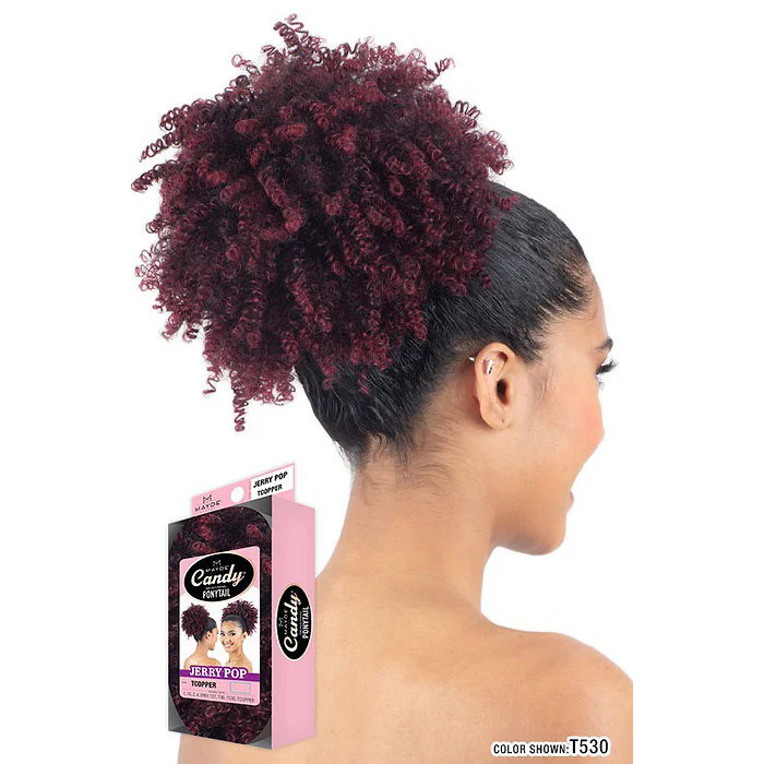 Mayde Candy Drawstring Ponytail - JERRY POP - Image 3