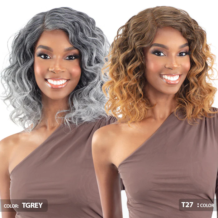 Model Model Bestie Glueless Lace Part Wig - EMILY - Image 2