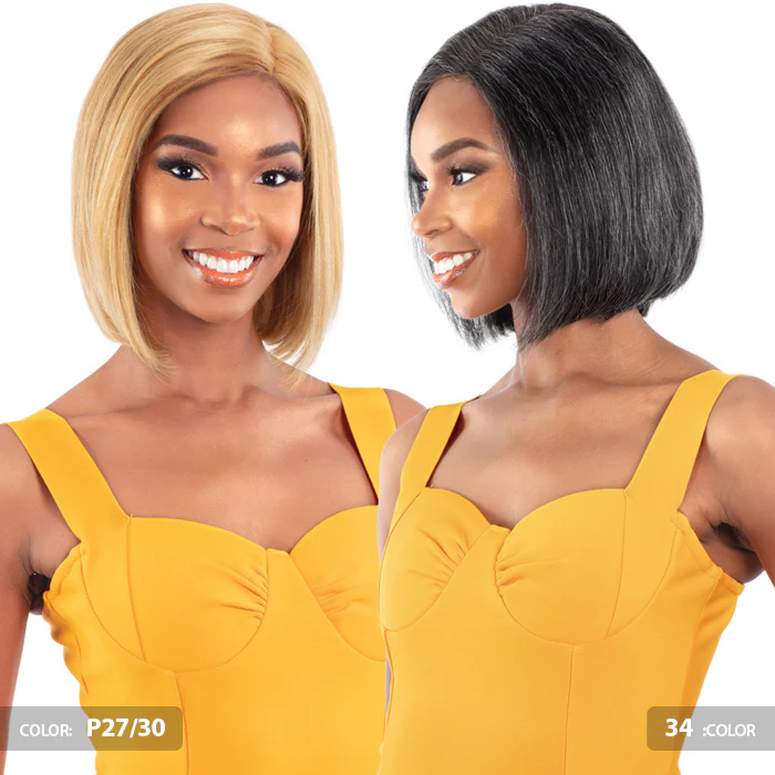 Model Model Dream Weaver 100% Human Hair Glueless 5" HD Lace Part Wig  - STRAIGHT BOB 10" - Image 2