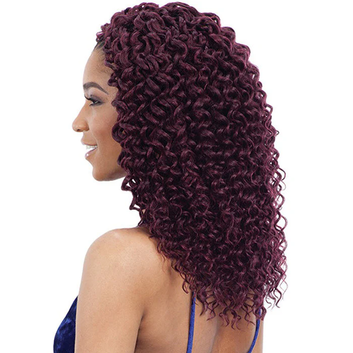 Model Model Glance Crochet Braid - BEACH CURL 12" - Image 2