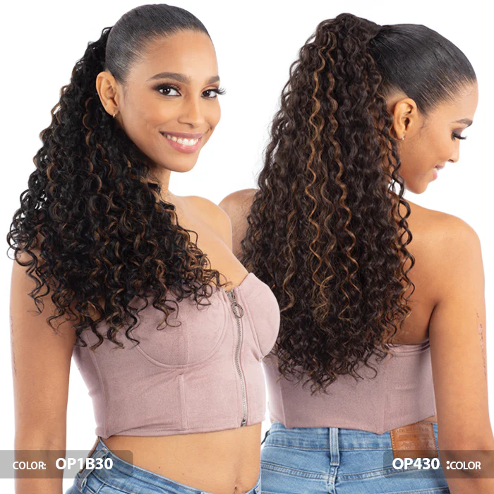 Model Model Pony Pro Secret Pocket Ponytail - ITALIAN CURL 20" - Image 3