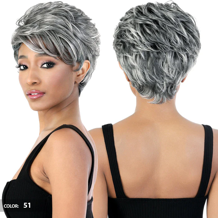Motown Tress Curlable Full Wig - SANDY - Image 4