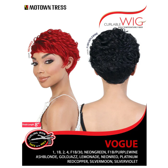 Motown Tress Curlable Full Wig - VOGUE - Image 6