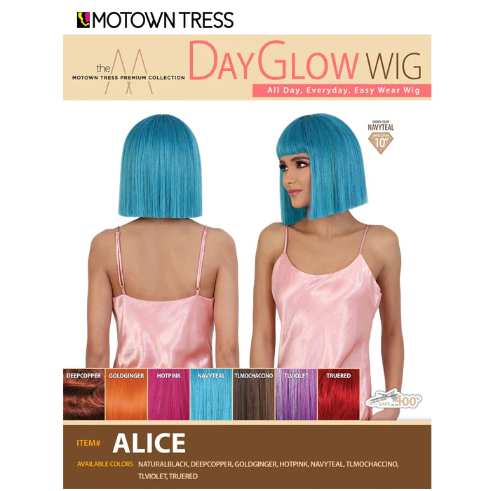 Motown Tress Day Glow Full Wig - ALICE - Image 6