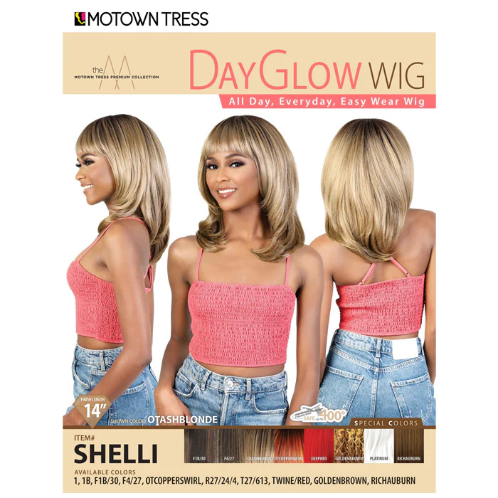 Motown Tress Day Glow Full Wig - SHELLI - Image 6