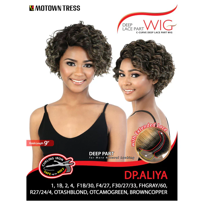 Motown Tress Deep C-Curved Deep Lace Part Wig - DP.ALIYA - Image 4