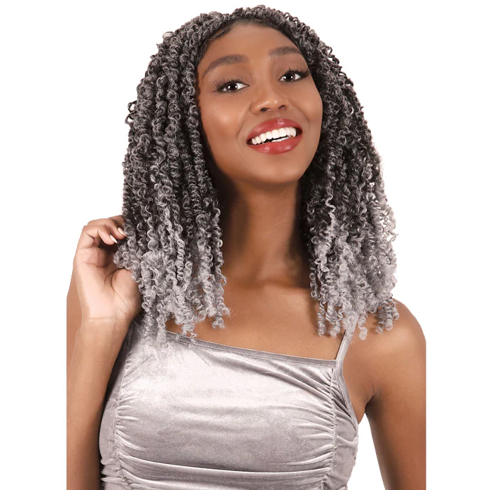 Motown Tress Glueless HD Whole Lace Braided Wig - Long Yanky Twist - Image 3