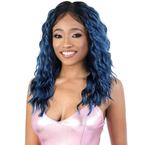 Motown Tress Synthetic HD Invisible Lace Front Wig - LDP SPIN18