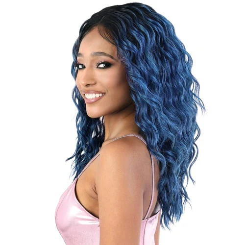 Motown Tress Synthetic HD Invisible Lace Front Wig - LDP SPIN18 - Image 2