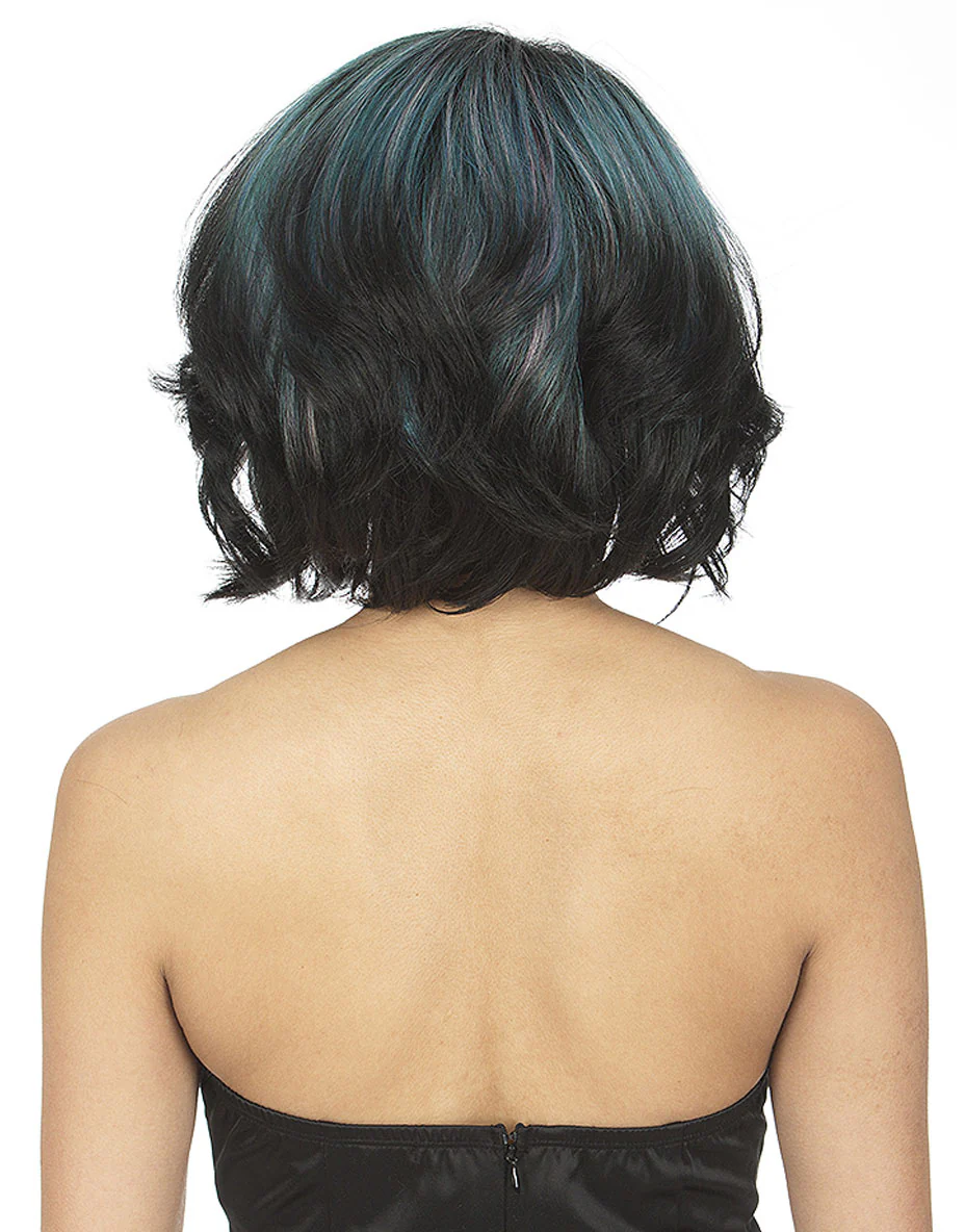 New Born Free Synthetic Slim Line Lace Part Wig - SLW23 - Image 2